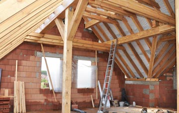Knockin Heath attic trusses