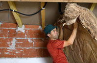 Knockin Heath tapered roof insulation